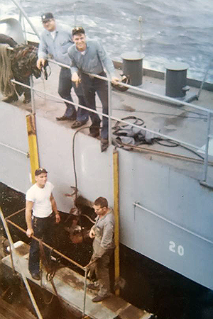 On October 2, a landing craft punctured a 27” x 14” hole in the portside of the well deck. Just 19 months from commissioning, the Commanding Officer wanted to know who poked a hole in his brand-new ship.