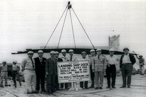 Anchorage was laid down in Pascagoula, Mississippi, by the Ingalls Shipbuilding Corp.